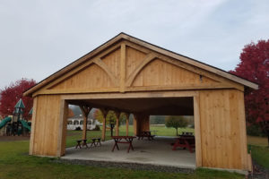 Pavillion for Town of Franconia, by Presby Construction, Inc.